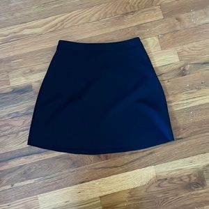 black abercrombie mini skirt